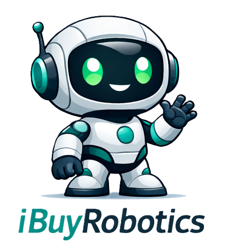 iBuyRobotics mascot welcoming you to learn about our robotics platform
