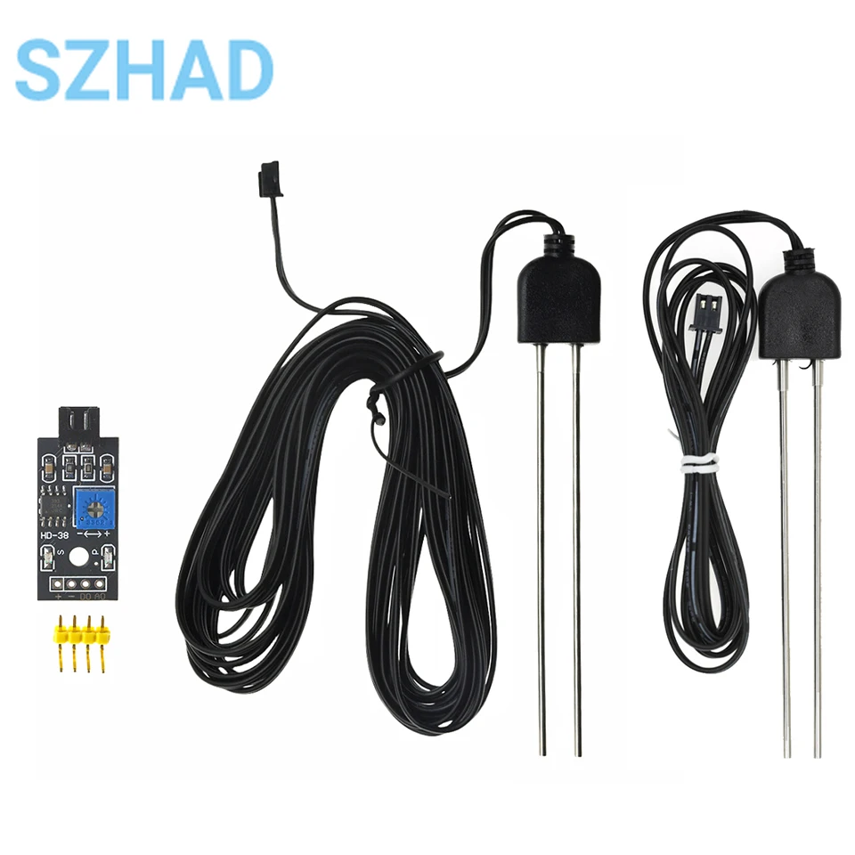 Soil Moisture Sensor And Soil Detector Module Test Soil Humidity Test Corrosion Resistance Probe For Arduino