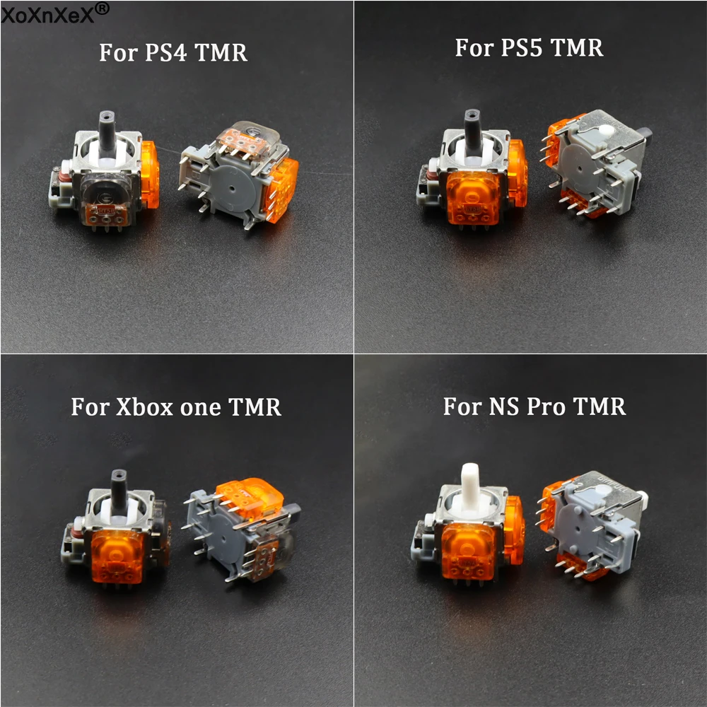 2PCS/5PCS TMR Electromagnetic Joystick For PS5 Gamepad 3D Analog Stick Sensor Module For Ps4 For Xbox One Controller