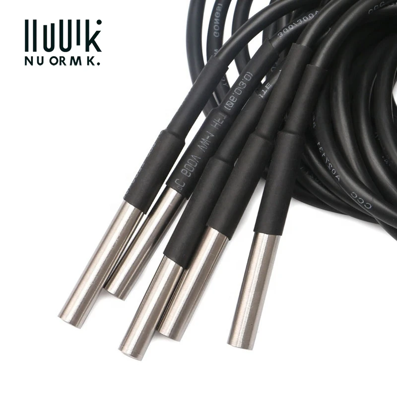 DS18B20 Waterproof Temperature Sensor DS18b20 Temperature Probe 1M 2M 3M 5M XH2.54-3P For Arduino DIY Kit ESP32