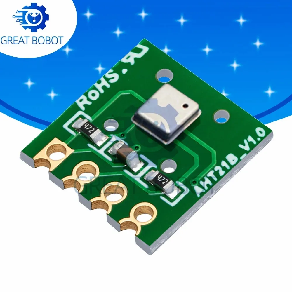 BS AHT21 High Precision Digital Temperature and Humidity Sensor Measurement Module I2C Communication Replace SHT20 FOr Ar