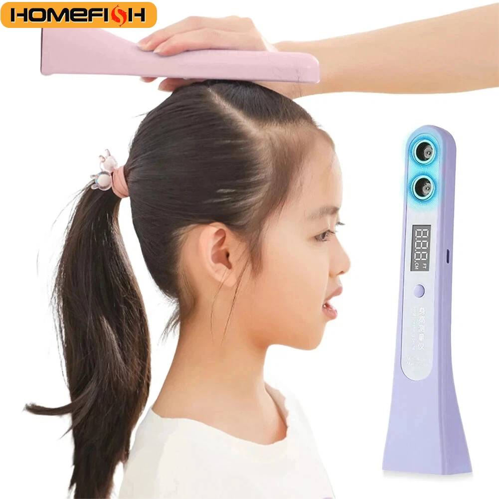 Ultrasonic Digital Height Measuring Ruler High Accuracy Portable Height Measuring Device Electronic Height Ruler for Children