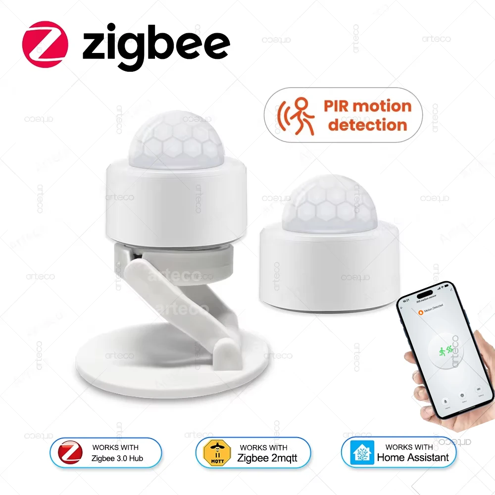 Zigbee PIR Motion Sensor Smart Human Body Movement Wireless Infrared Detector ZigBee Motion Sensor Smart Home Security Alarm