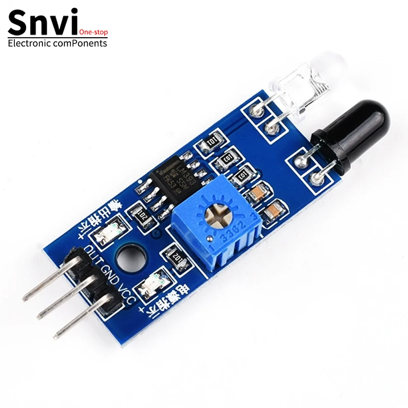 Smart Electronics Smart Car Robot Reflective Photoelectric 3pin IR Infrared Obstacle Avoidance Sensor Module for arduino Diy Kit