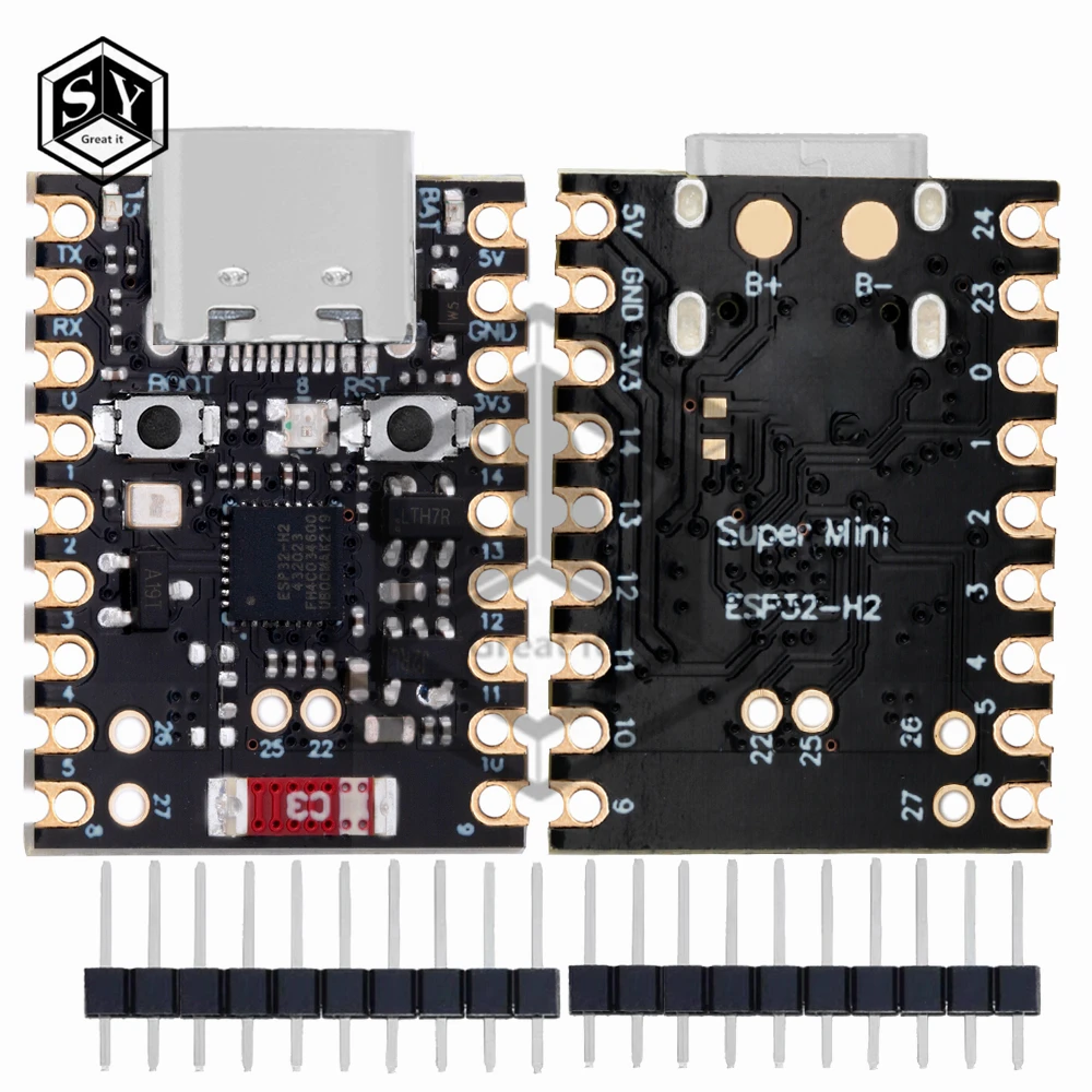 SuperMini ESP32-H2 Development Board Microcontroller Programming Learning Controller Core Board