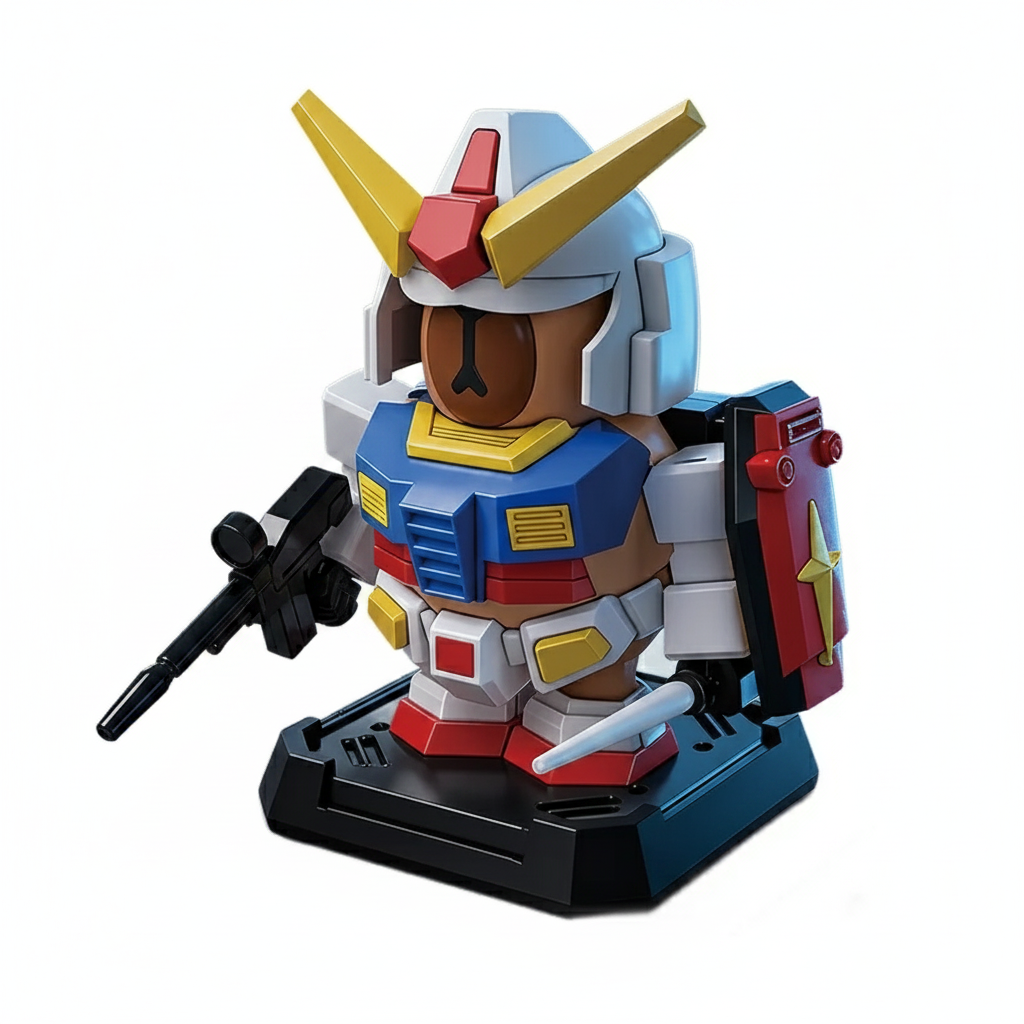 Capybara Creative Capybara Robot Mecha Kits Assembly Model Toy Mecha Armor Set Decorations, Birthday Toys Gifts for Kids