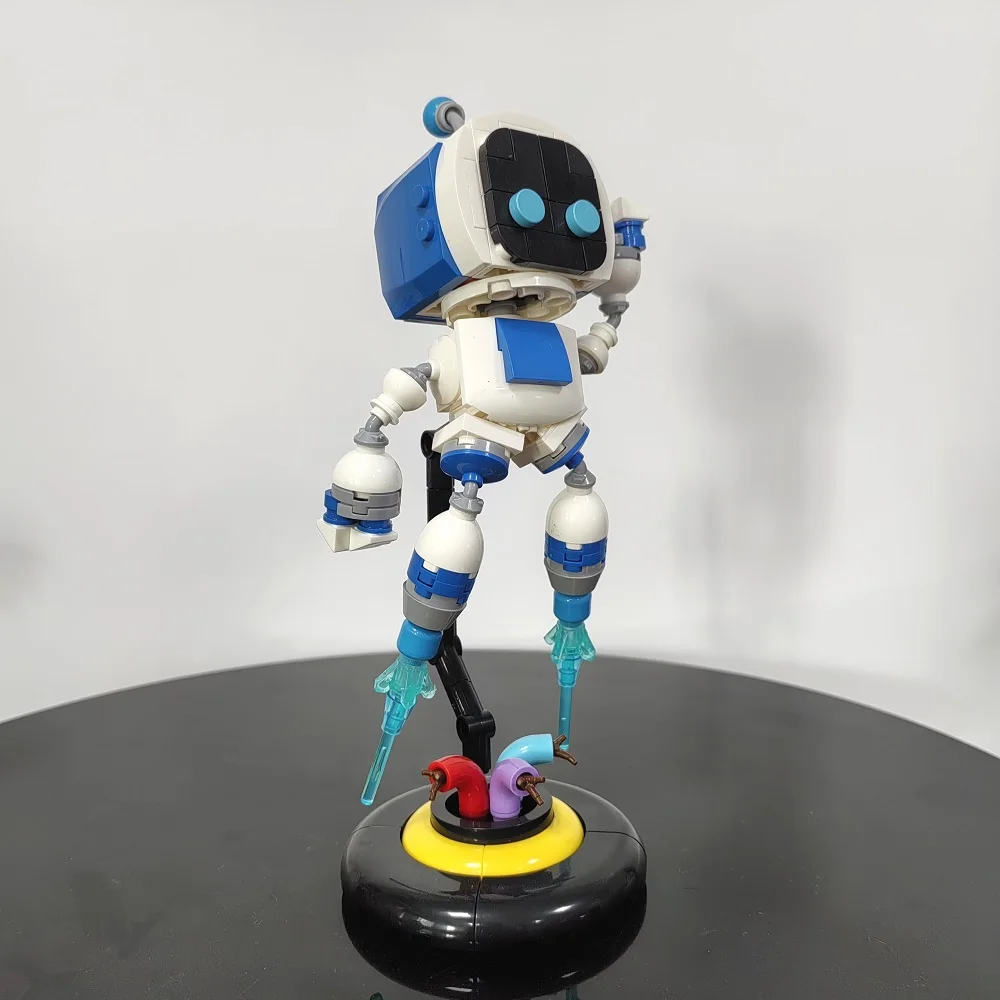 MOC Classic Game Space Robot Figures Building Blocks DIY Educational Toys for Children Robot Gifts