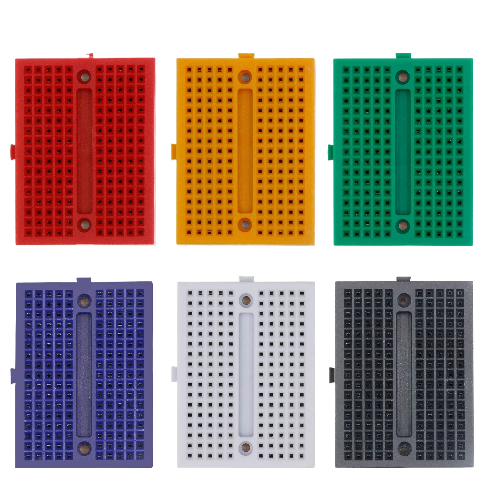 1-6 Pcs Mini Breadboard Kit with 170 Tie Points - Solderless SYB-170 Prototype PCB Bread Board for Arduino, Raspberry Pi More