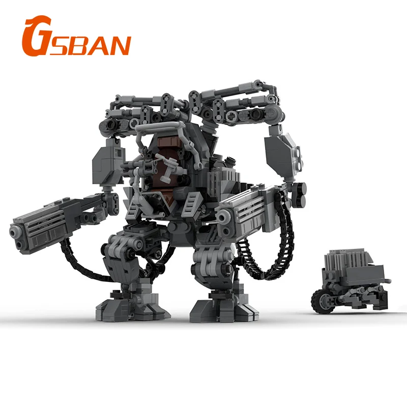 Gsban Matrixedss Mechanical Mecha Robots MOC APU Building Blocks Toys for Gifts Bricks MOC-137552