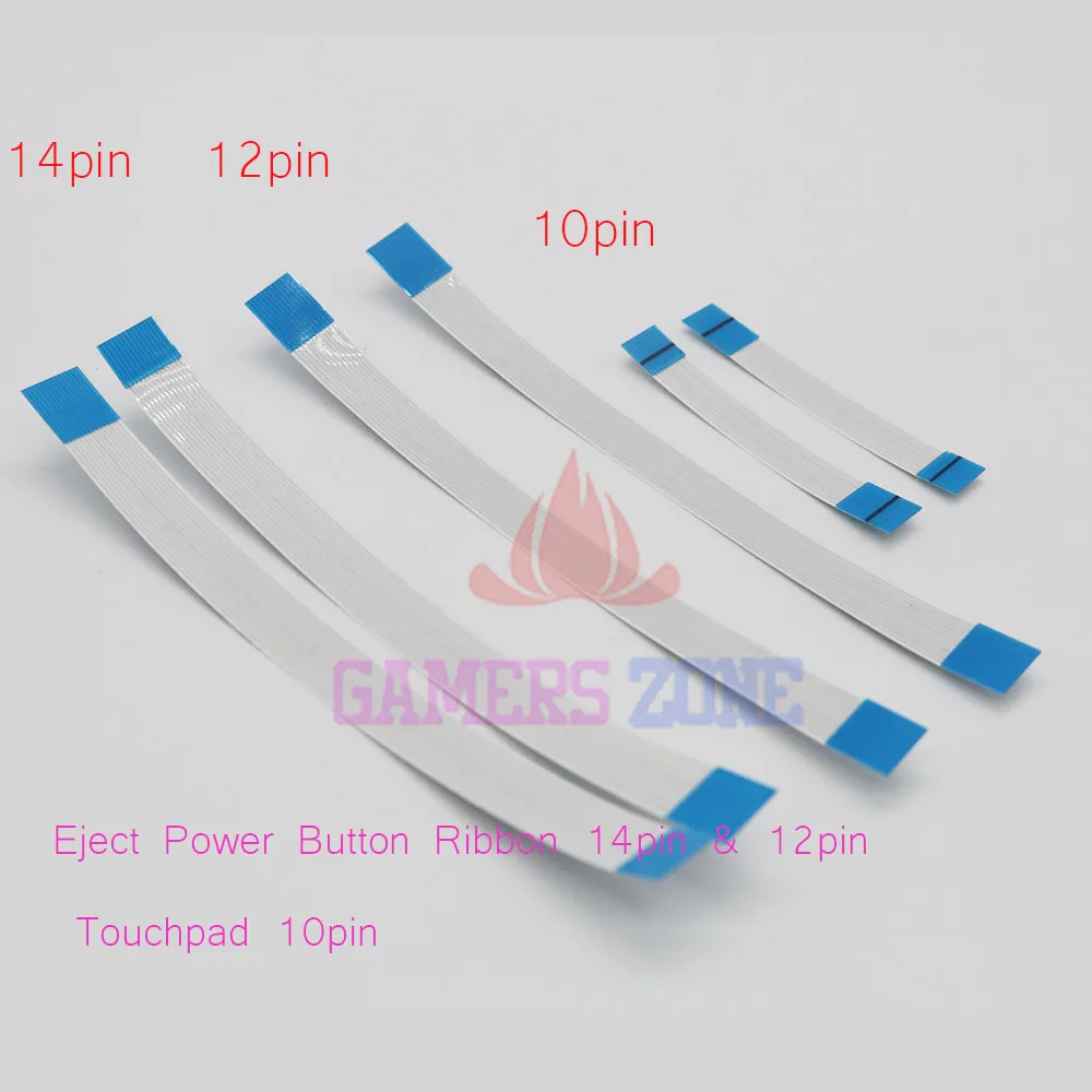 6 PCS for Sony Dualshock 4 PS4 PRO Slim Controller 12 14 Pin Charging Board Power Switch Cable 10pin Touch Pad Flex Ribbon Cable