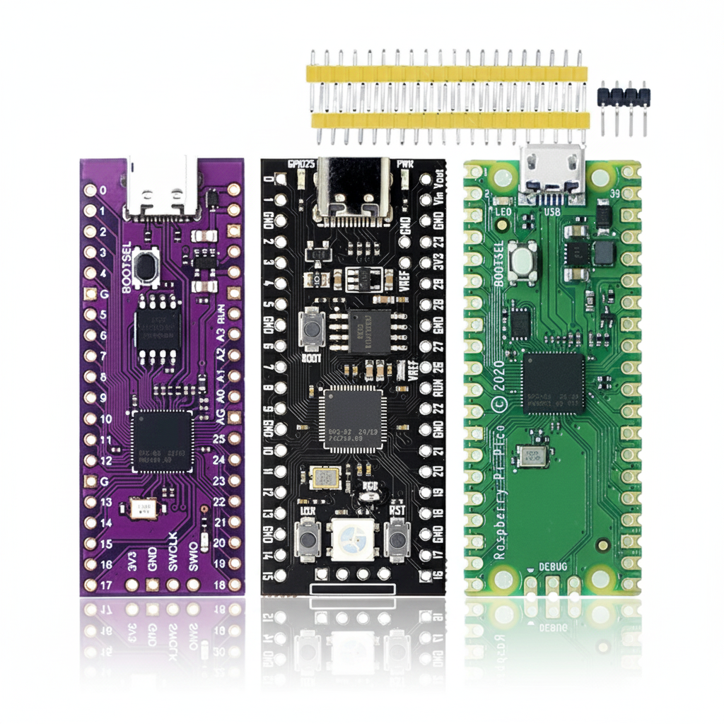 Raspberry Pi Pico Board RP2040 Dual-Core 264KB ARM Low-Power Microcomputers High-Performance Cortex-M0+ Processor