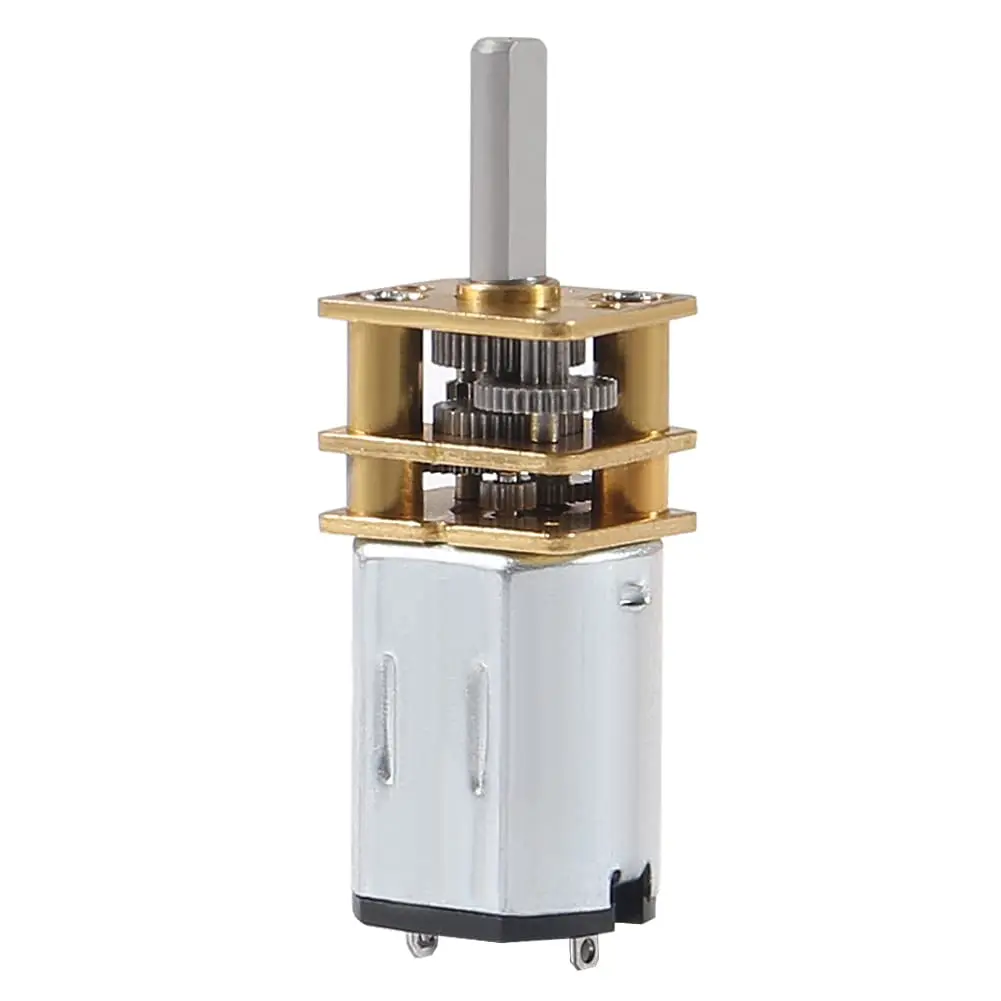 DC 3V 30RPM Speed Reduction Motor N20 3mm Shaft Mini Metal Gearwheel Gear Motor with Full Metal Gearbox Micro Motor