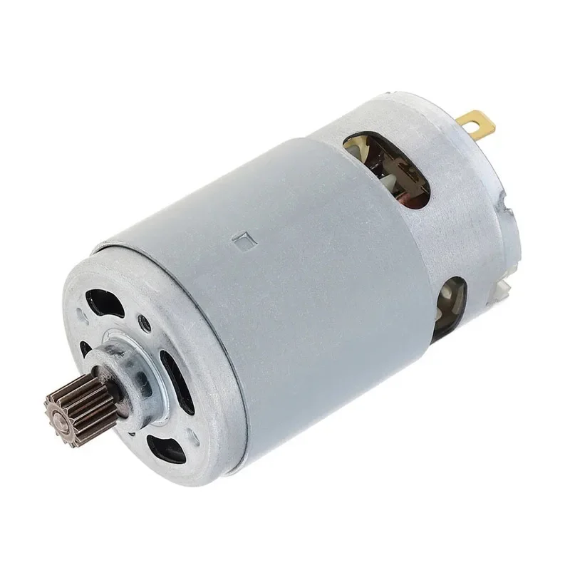 21V RS550 Motor Brushed Motor 14 Teeth Suitable for 4/6 Inch Cordless Mini Logging Saw Chainsaw Power Tool Accessories