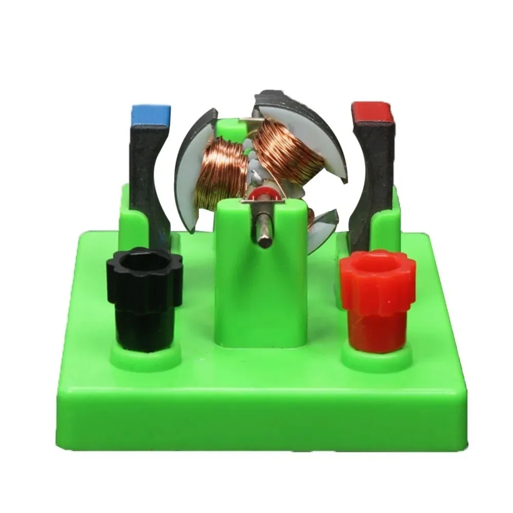 DIY DC Electrical Motor Model Physics Experiment Aids Educational Students Toy