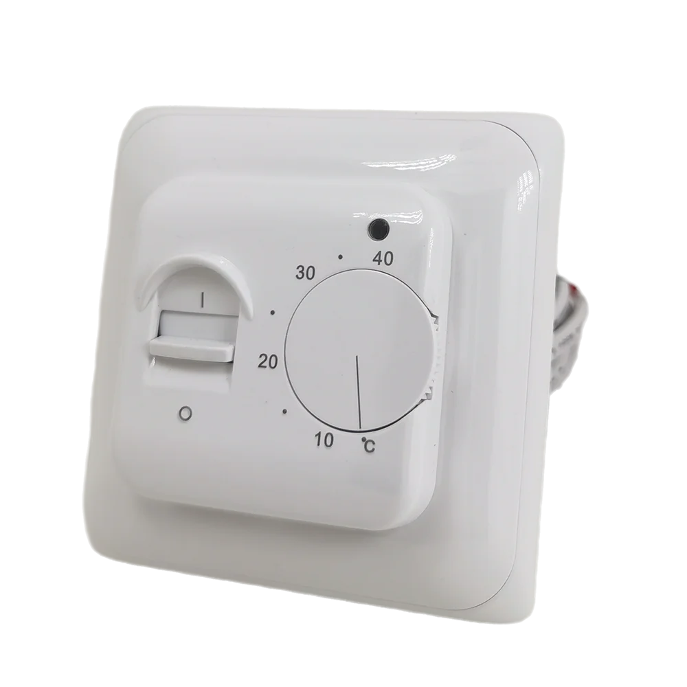 M5 Mechanical Room Thermostat Electric Floor Heating Thermostat Infrared Heater with External NTC Sensor Probe 16A 220V RTC70.26