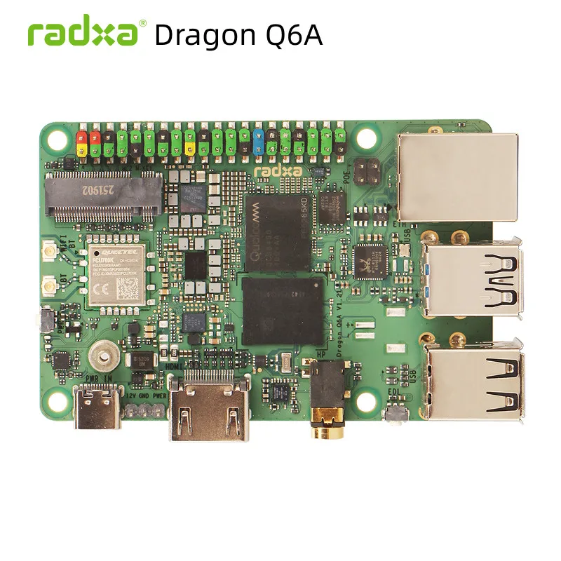 Dragon Q6A development board, Qualcomm QCS6490 12TOPS computing power LPDDR5