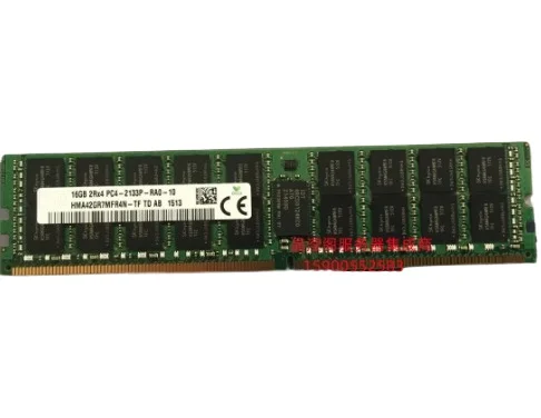 RAM For 16GB DDR4 2133MHz ECC REG 2RX4 PC4-2133P 06200176 16G Server Memory Fast Ship High Quality Works Perfectly