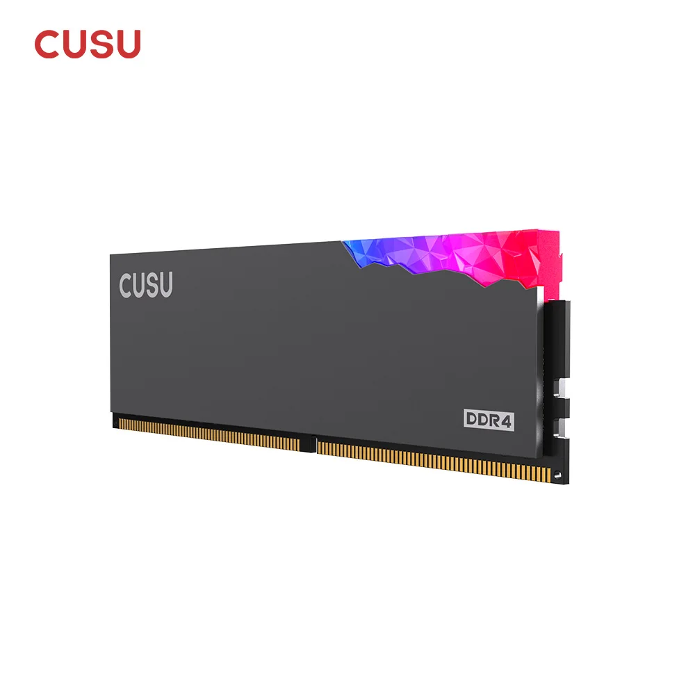 Cusu Memoria Ram RGB RAM ddr4 8GBx2 16GBx2 3200MHz 3600MHz ddr4 ram 1.35V Dual Channel Udimm Desktop Memory