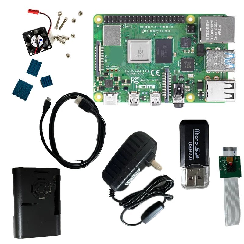 for Raspberry Pi 4B development board Raspberry Pi 8GB programming learning motherboard kit