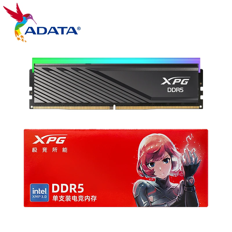 Adata XPG Lancer Blade D300G RGB DDR5 Memory 16GB 6000MHz 16GB 6400MHz 32GB 6000MHz 32GB 6400MHz Desktop ram Computer Ram