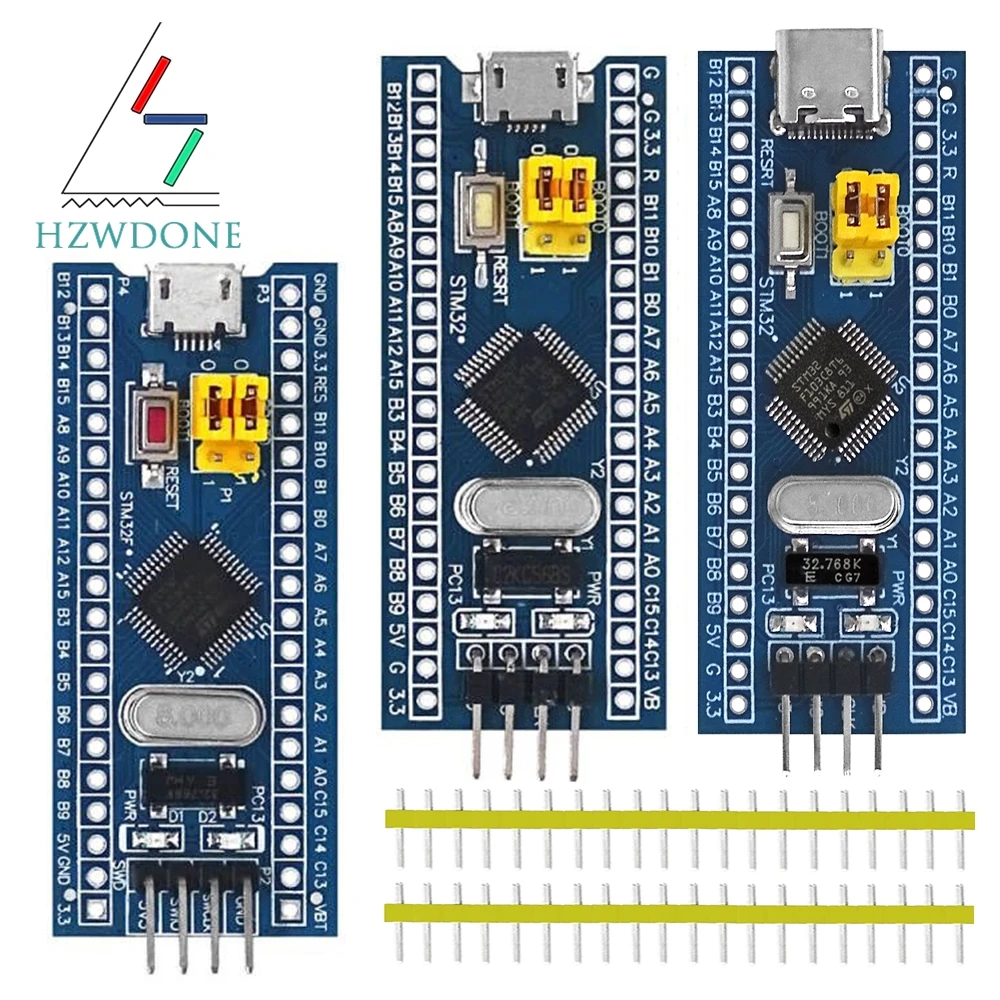 Hzwdone STM32F103C6T6 STM32F103C8T6 ARM STM32 Minimum System Development Board Module For Arduino