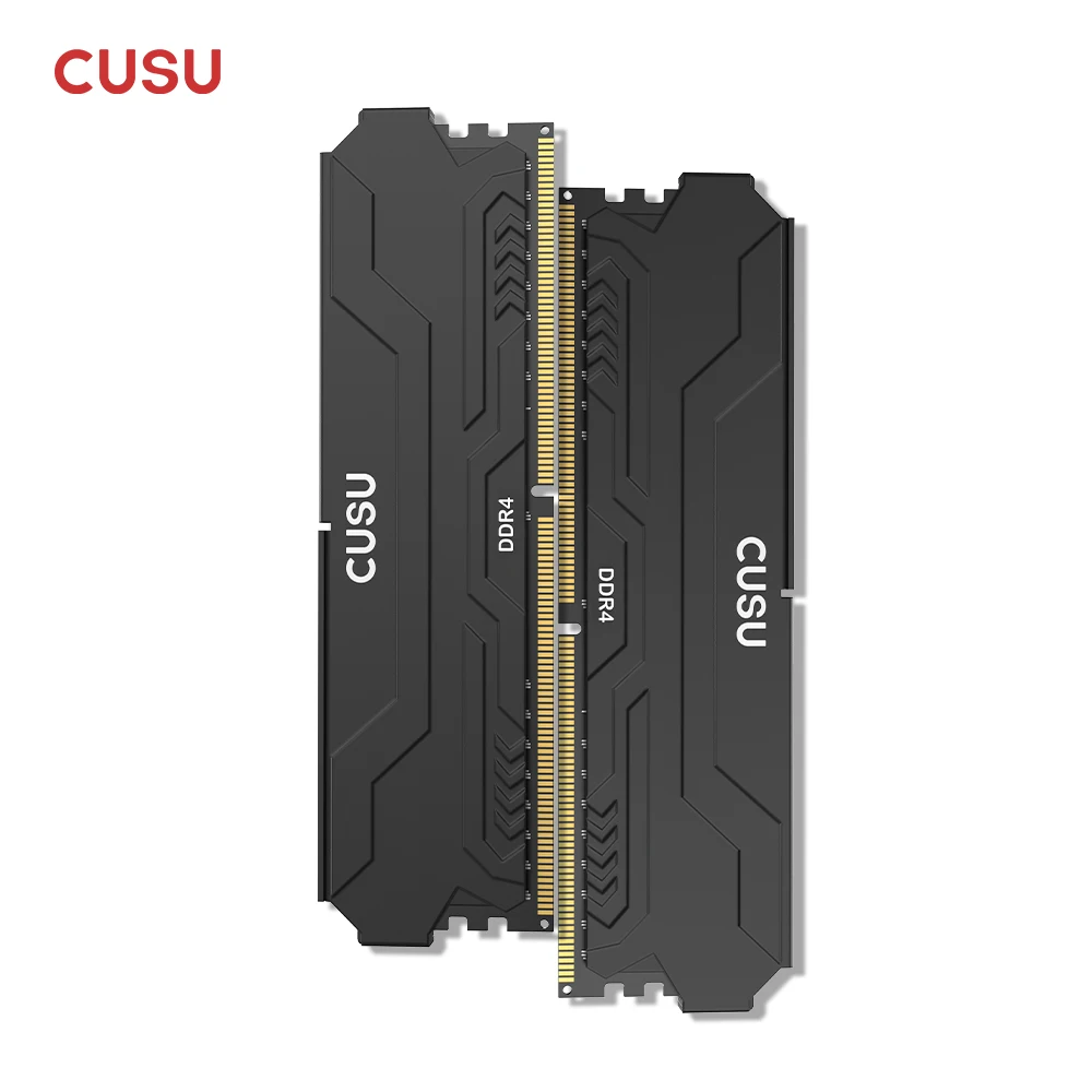 Cusu Memoria Ram DDR4 8gb 16gb 3200mhz 3600mhz DDR4 Desktop Memory 288pin Udimm XMP2.0 Heatsink for Motherboard