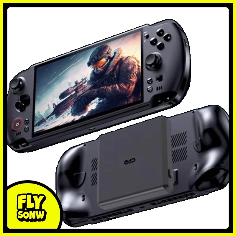 GPD Win5 7" 120Hz 1080P Ltps Screen Handheld Gaming Console AMD395 M.2 2280 SSD Windows11 RGB Ergonomic Handheld Game Player