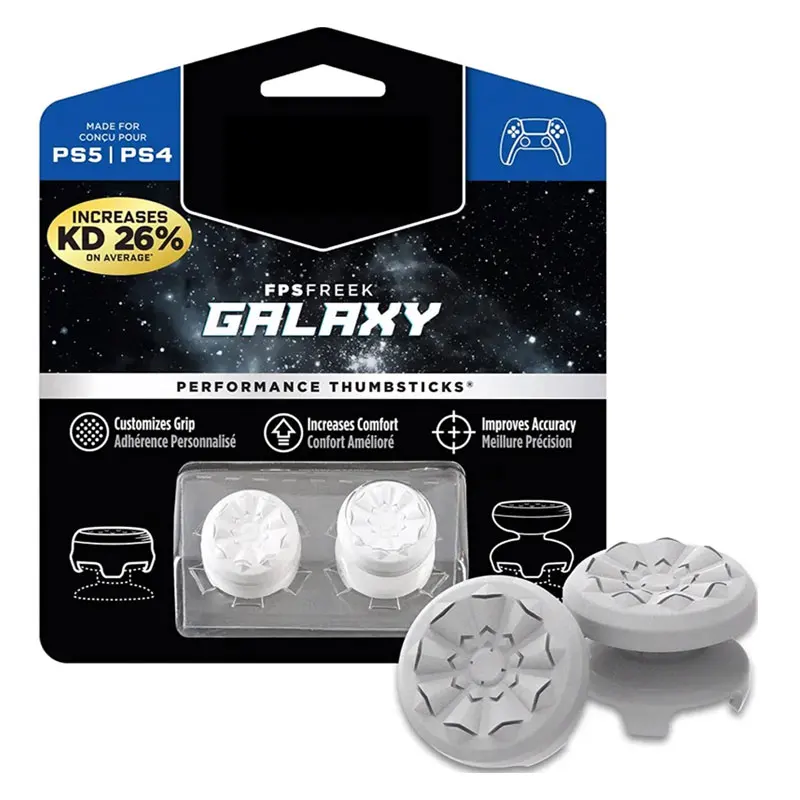FPS For Playstation PS4 High-Rise Analog Stick PS5 Joystick Controller Performance Command Stick Game Silicone Cap
