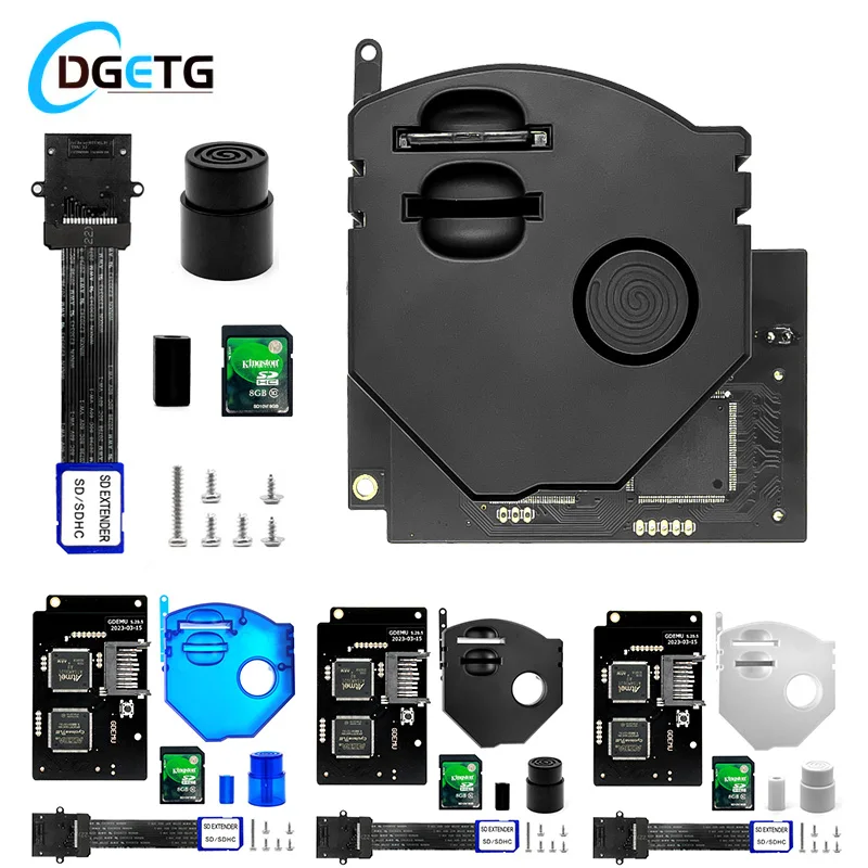 New Gdemu V5.20.5 Optical Drive Emulation Board and Remote Card Mount Kit for DC Console For Sega Dreamcast GDU DC VA1 Board