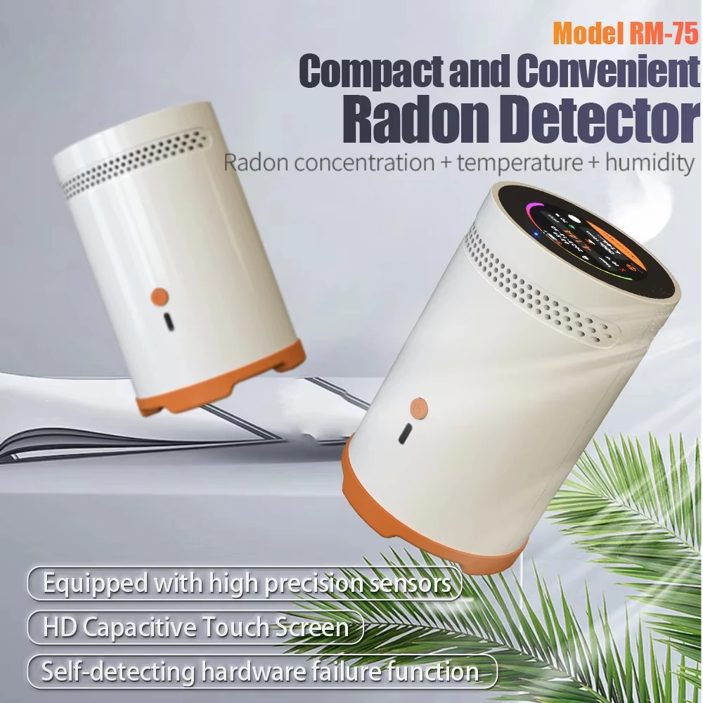 RM-75 Home Radon Detector OEM Intelligent Air Quality Radon Monitoring Sensor Pulsed Radon Module Sensor Precision Sensor