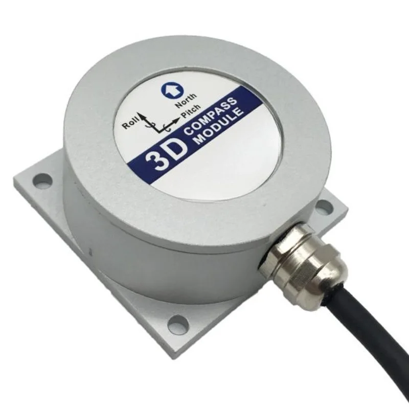 Digital Compass Inclinometer Sensor 0.5 Degree Accuracy, Digital Output RS485 RS232 TTL