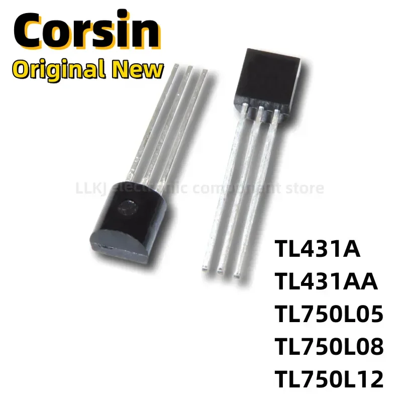 1pcs TL750L05CLPR TL750L08CLP TL750L12CLP TL431A 431AA TO92 Transistor TO-92