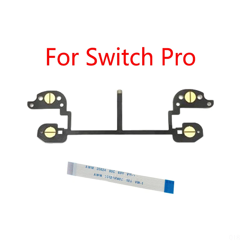 For Nitendo NS Switch Pro Controller L ZL R ZR Buttons Conductive Film 14Pin Motherboard Connector Ribbon Flex Cable