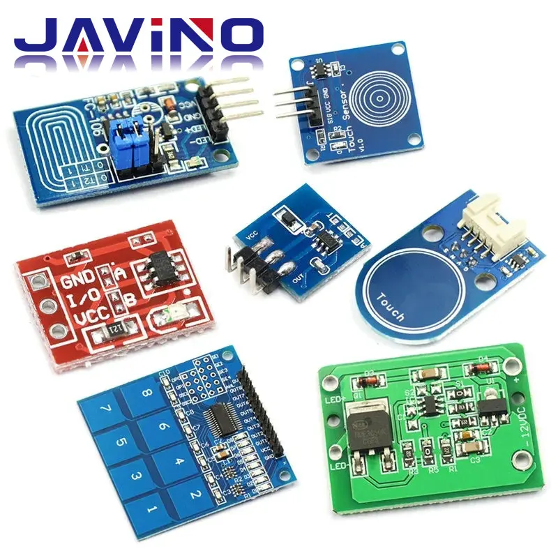 1/4/8/16 Channel TTP223 TTP224 TTP226 TTP229 Jog Digital Touch Button Sensor Capacitive Switch Modules Accessories for Arduino