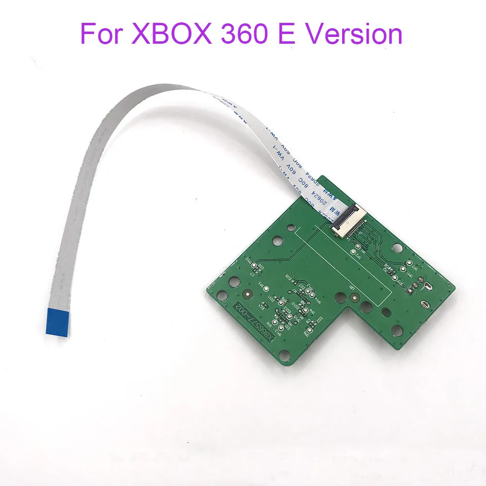 1Set Switch Board And Cable For Xbox360 E Slim E Version Thin Machine Power Switch Board Line Host Bluetooth Replacement Parts