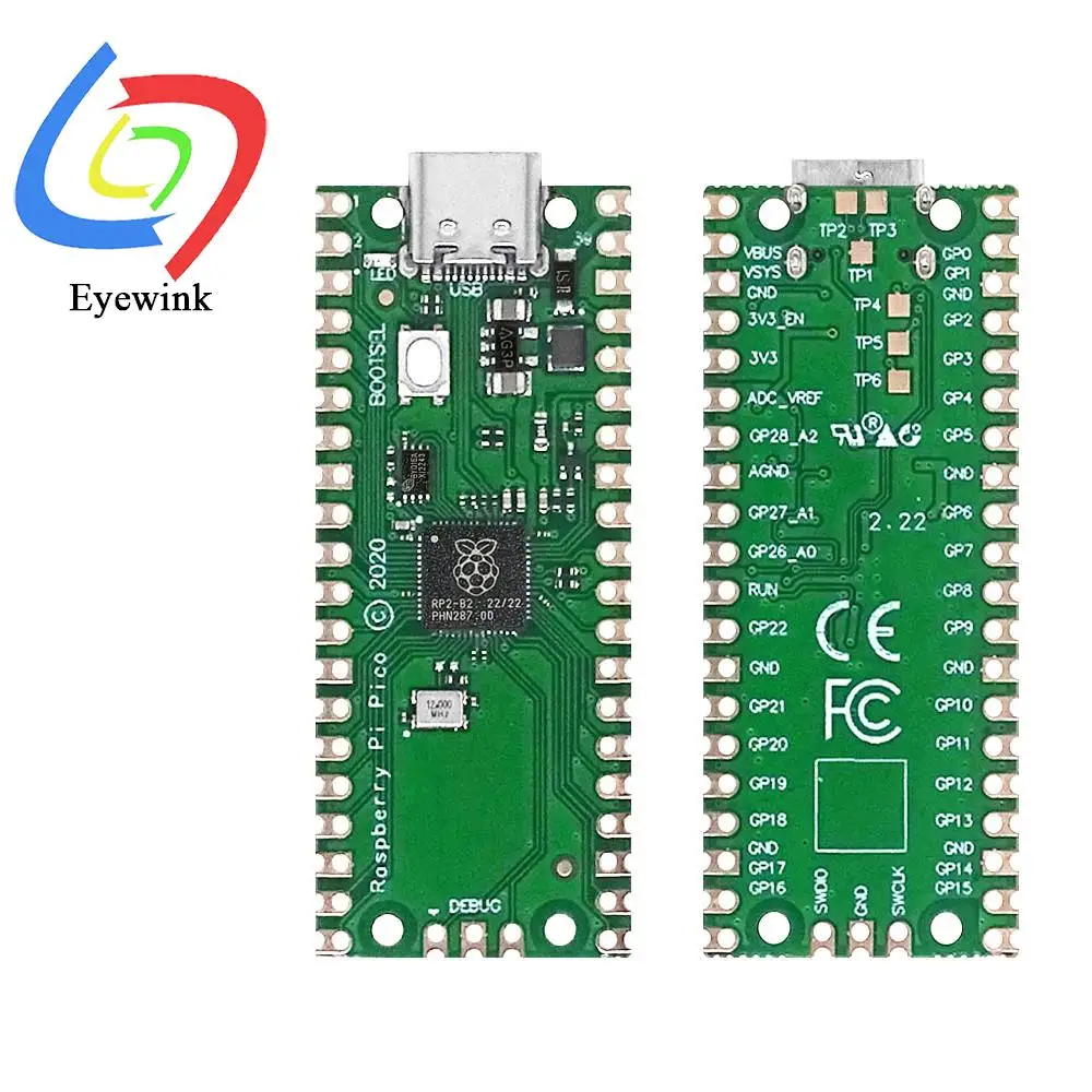 RP2040 Pico Raspberry Pi Development Board Raspberry PI W Dual Core Chip microPython