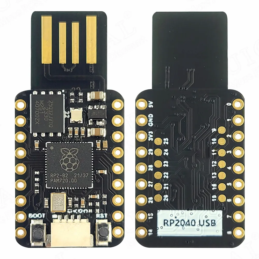 Mini USB RP2040 Development Board Modules for Raspberry Pi Dual Core 4MB