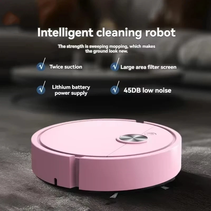 Mini Vacuum Cleaning Robot Smart Mopping Suction And Sweeping Integrated Fully Automatic Home Cleaning Sweeping Robot