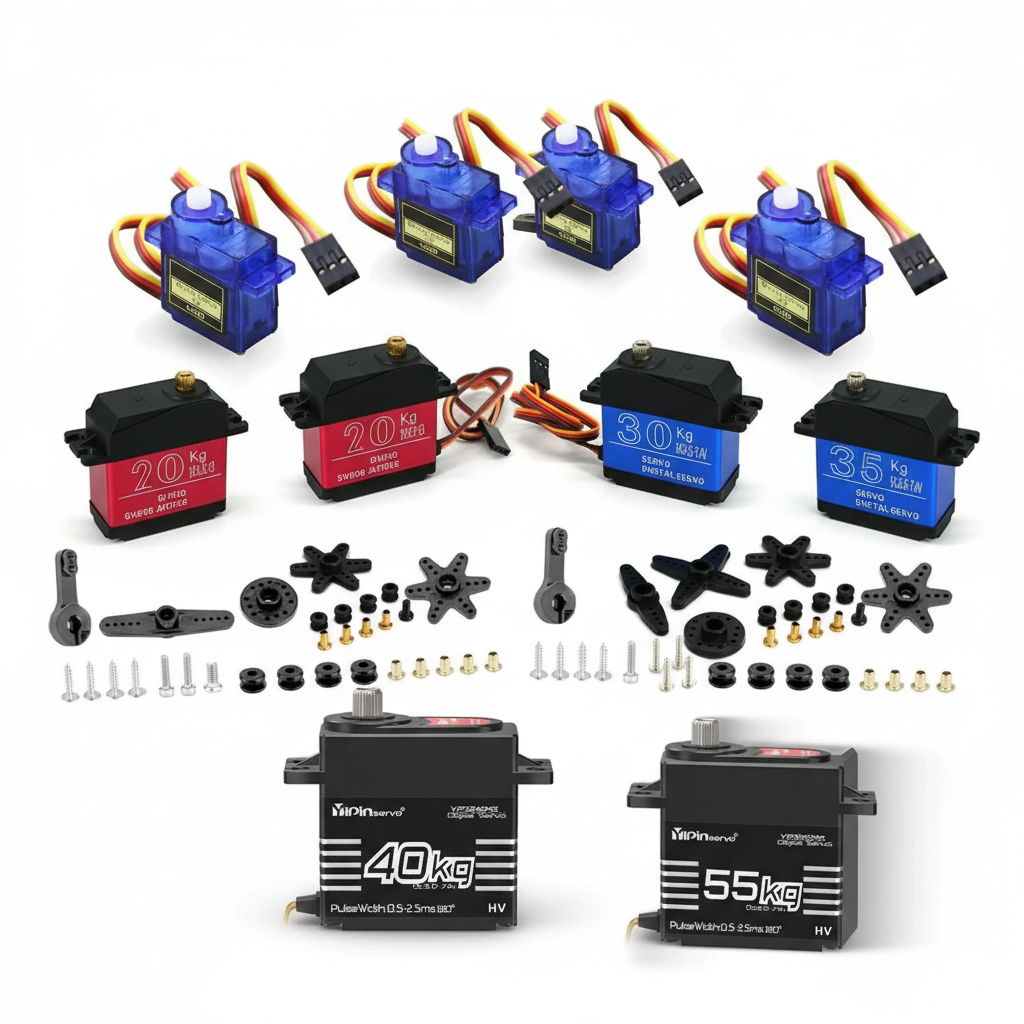 RC Servos Starter Kit Bundle